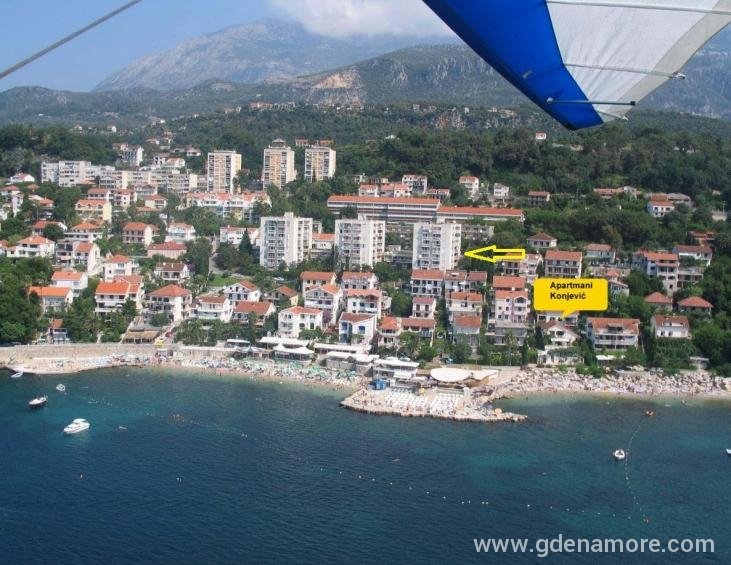 Apartmani Konjevic lokacija